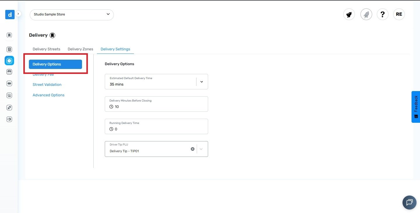 How to Enable the Driver Tip Feature on Checkout in Studio