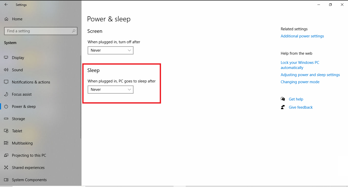 How to Prevent Your PC from Going to Sleep.