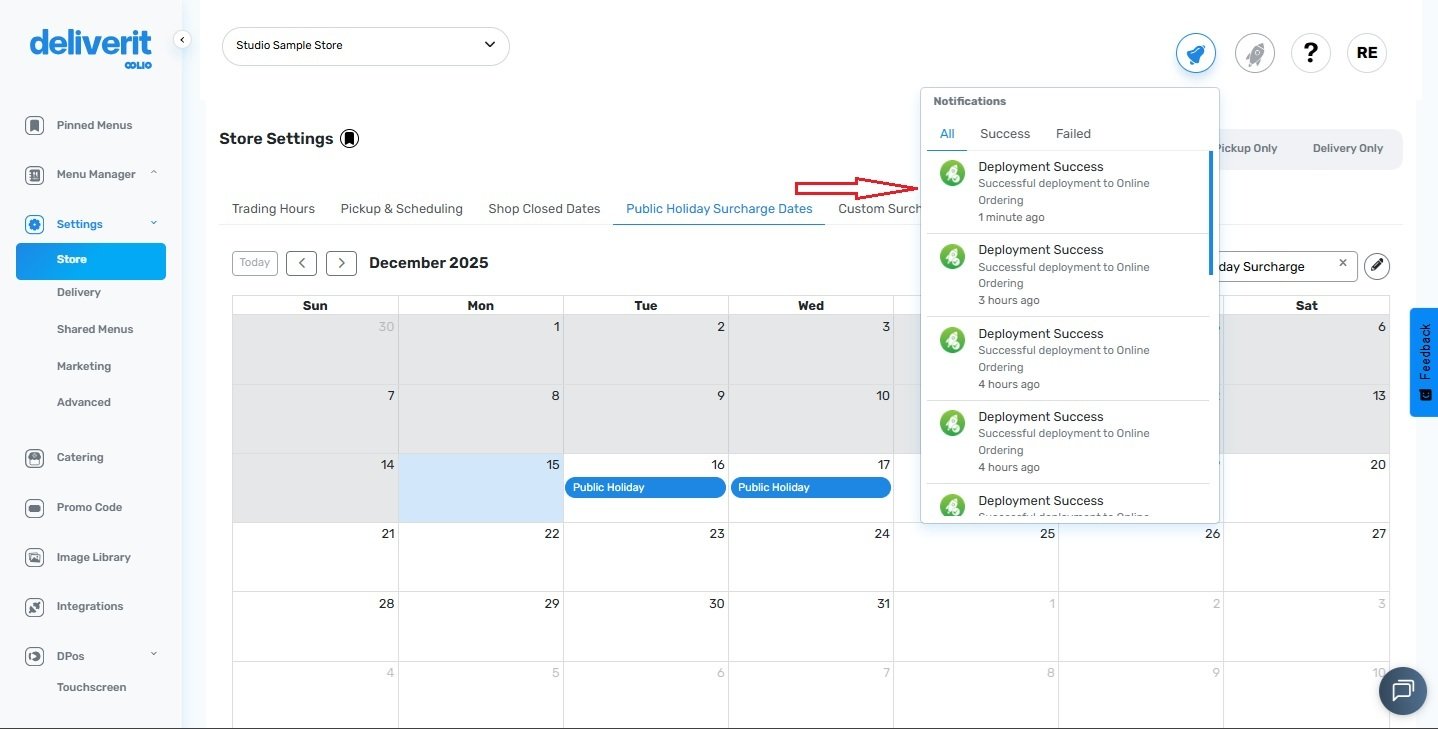 How to Set Shop Closure Dates For an Online Ordering Website
