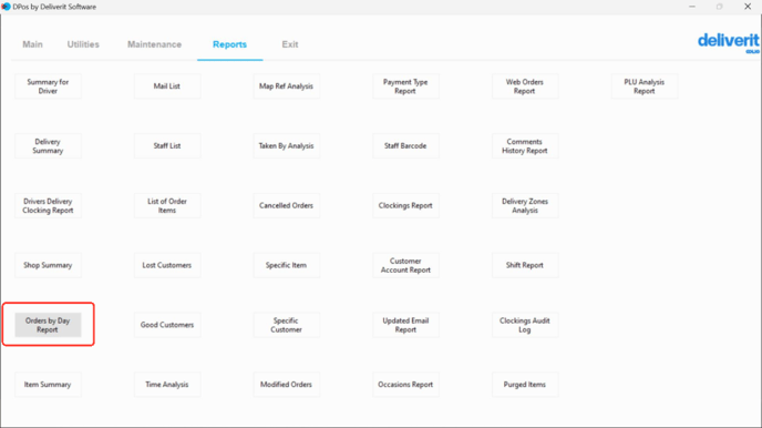 How to Run Daily Sales Reports on Dpos 4